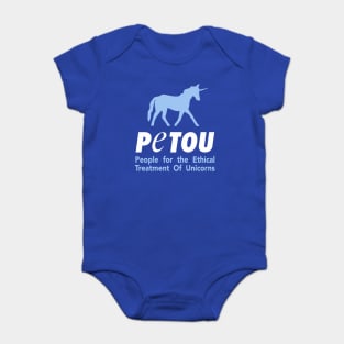 People for the Ethical Treatment of Unicorns T-Shirt Baby Bodysuit